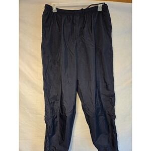 vintage Roundtree and Yorke Sport Track Pants Navy Size Large Y2K